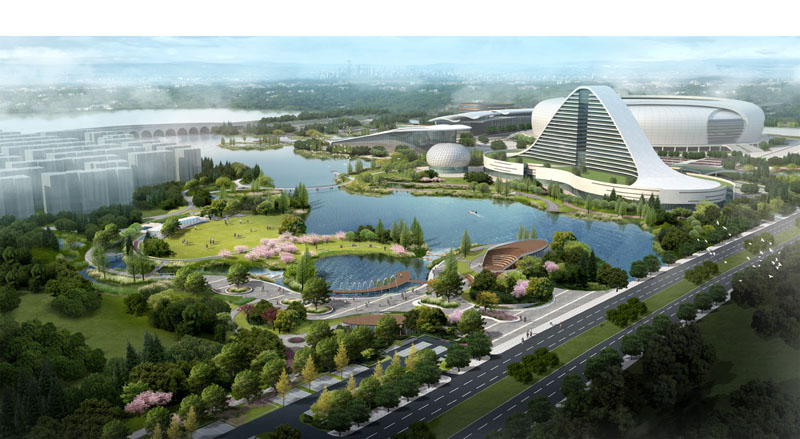 湖州市奧體公園周邊水景觀整治工程